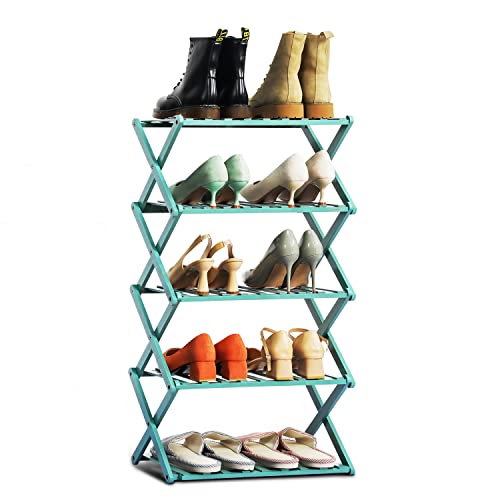 Algopix Similar Product 16 - MoNiBloom Folding Shoe Rack for