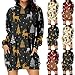 Algopix Similar Product 20 - Christmas Long Sleeve Dress for Women