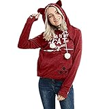 Algopix Similar Product 6 - Womens Cute Pet Carrier Sweatshirt Cat