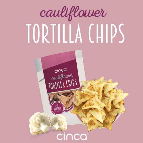 Algopix Similar Product 4 - CINCA CAULIFLOWER TORTILLA CHIPS WITH