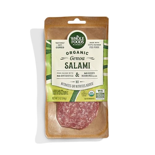 Algopix Similar Product 9 - WHOLE FOODS MARKET Organic Sliced Genoa