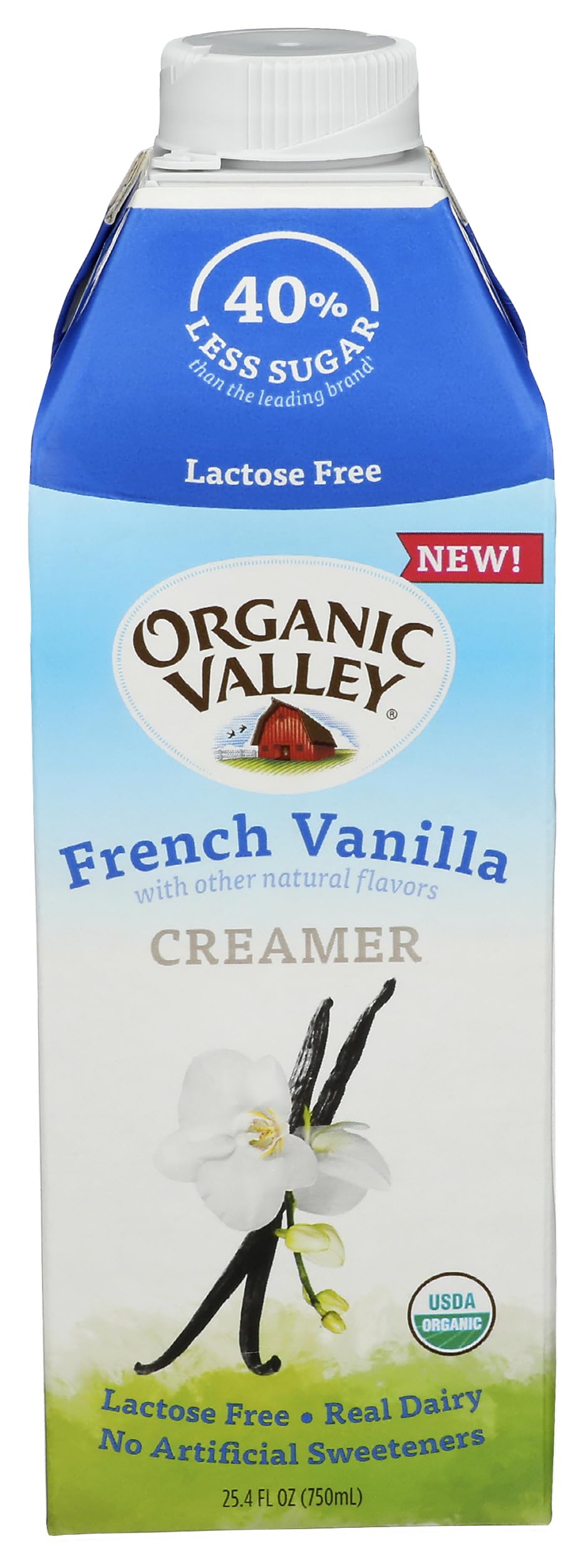 Algopix Similar Product 2 - Organic Valley Creamer Lactose Free