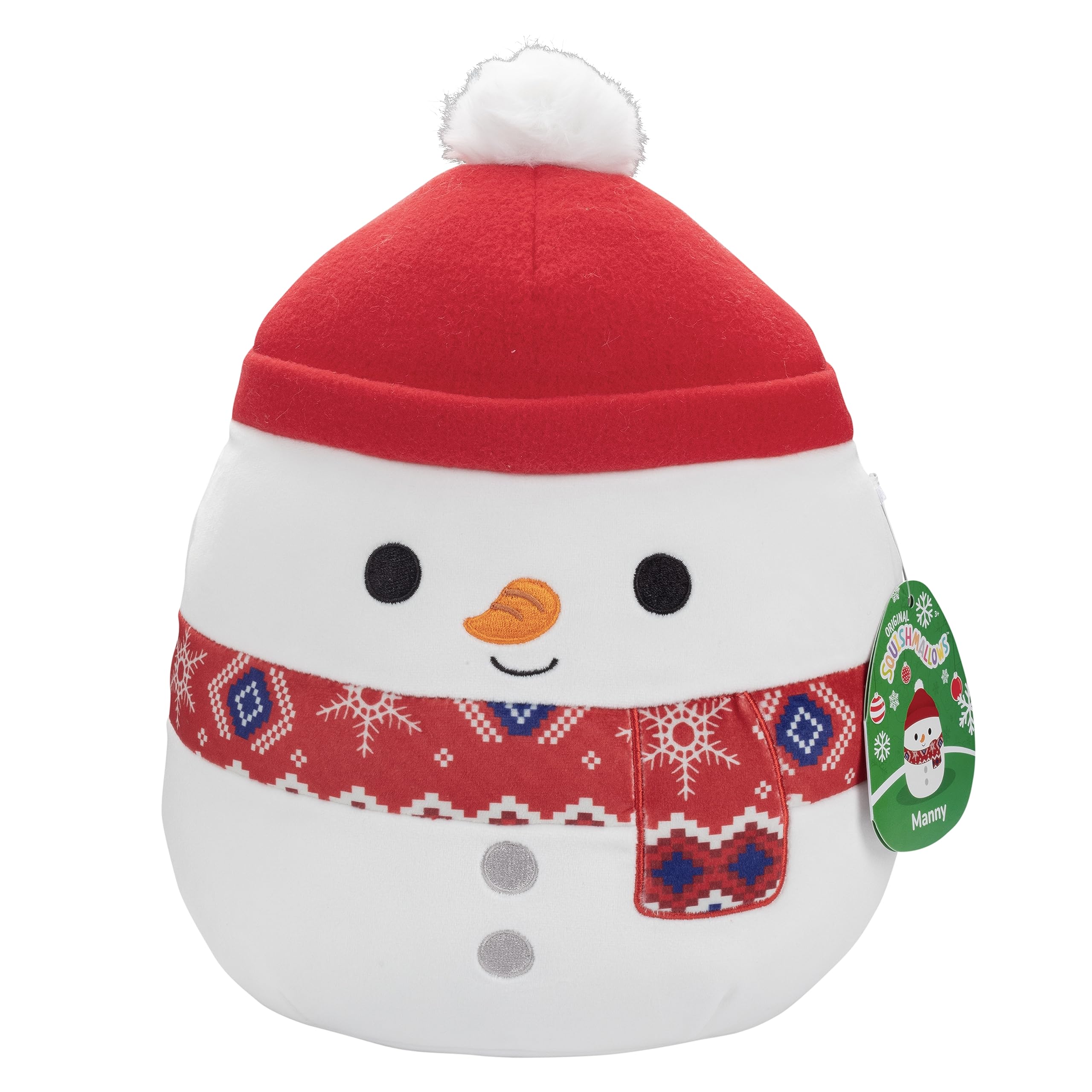 Algopix Similar Product 2 - Squishmallows 10 Galindo The Snowman 