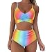 Algopix Similar Product 8 - Bikini Sets for Women Sexy Deep V Neck