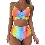 Algopix Similar Product 15 - Bikini Sets for Women Sexy Deep V Neck