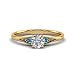 Algopix Similar Product 1 - CaratYogi Small Three Stone Milgrain