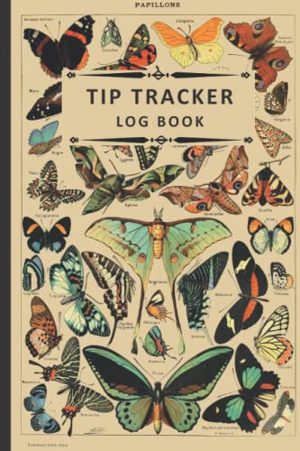 Algopix Similar Product 2 - Tip Tracker Log Book Simple Notebook