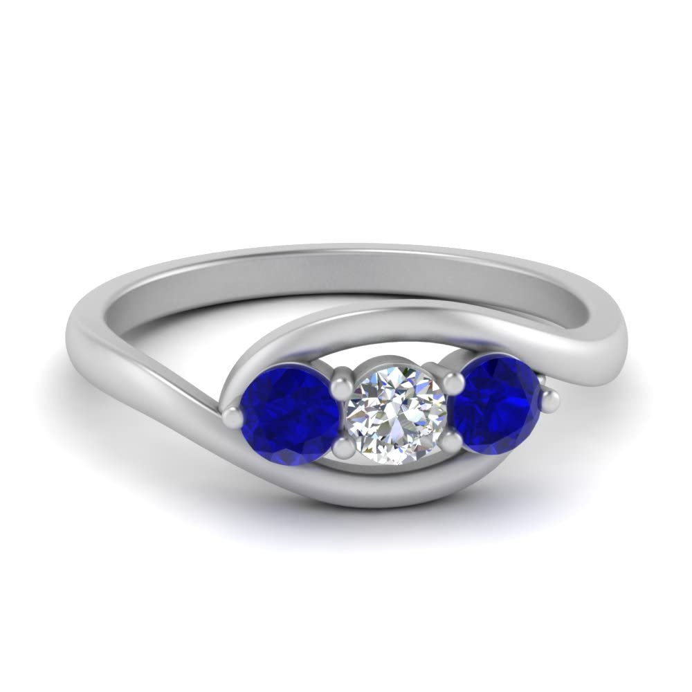 Algopix Similar Product 13 - 55Carat Choose Your Gemstone 3 Stone