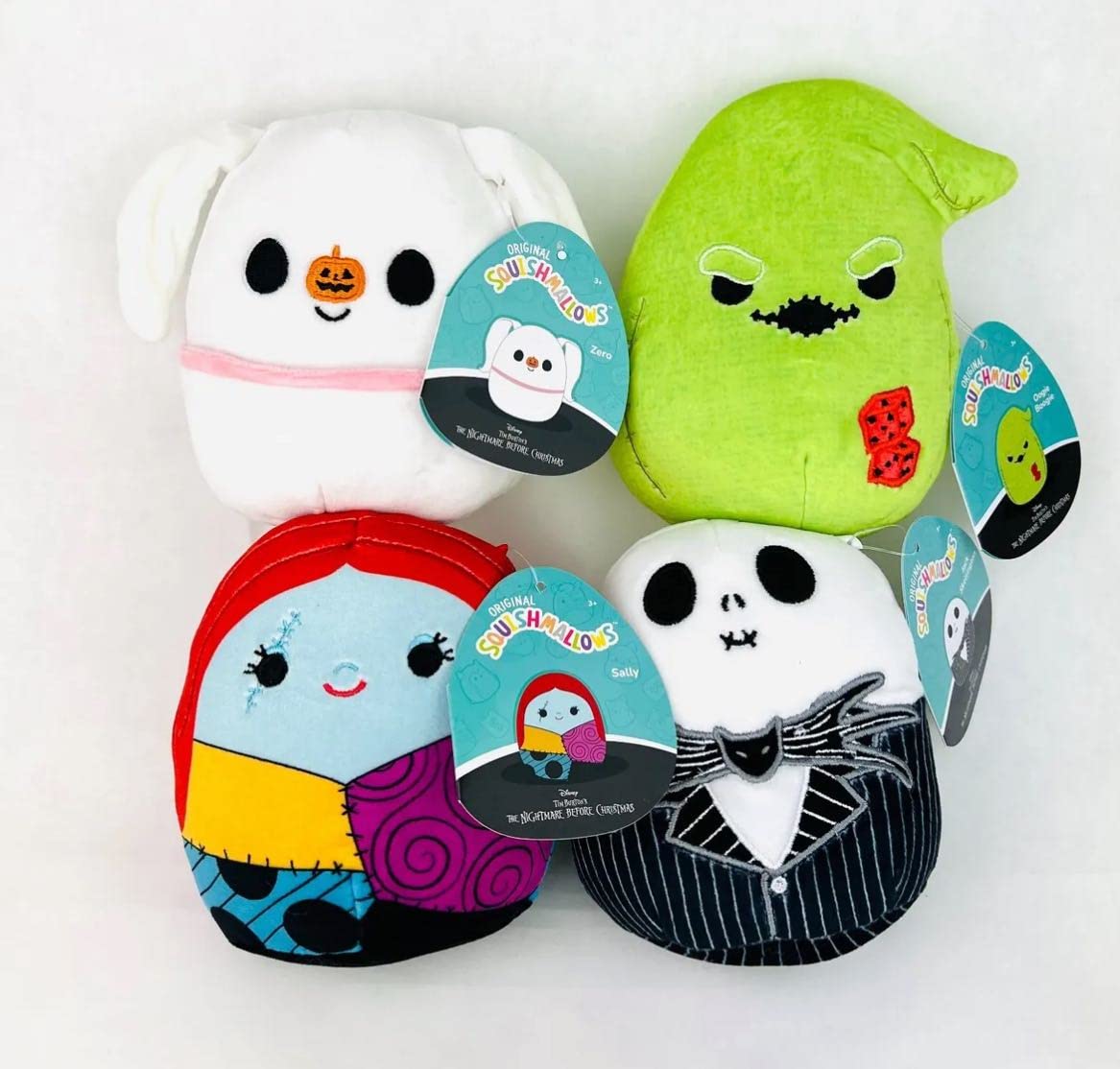 Algopix Similar Product 13 - Squishmallows 5 Set Nightmare Before