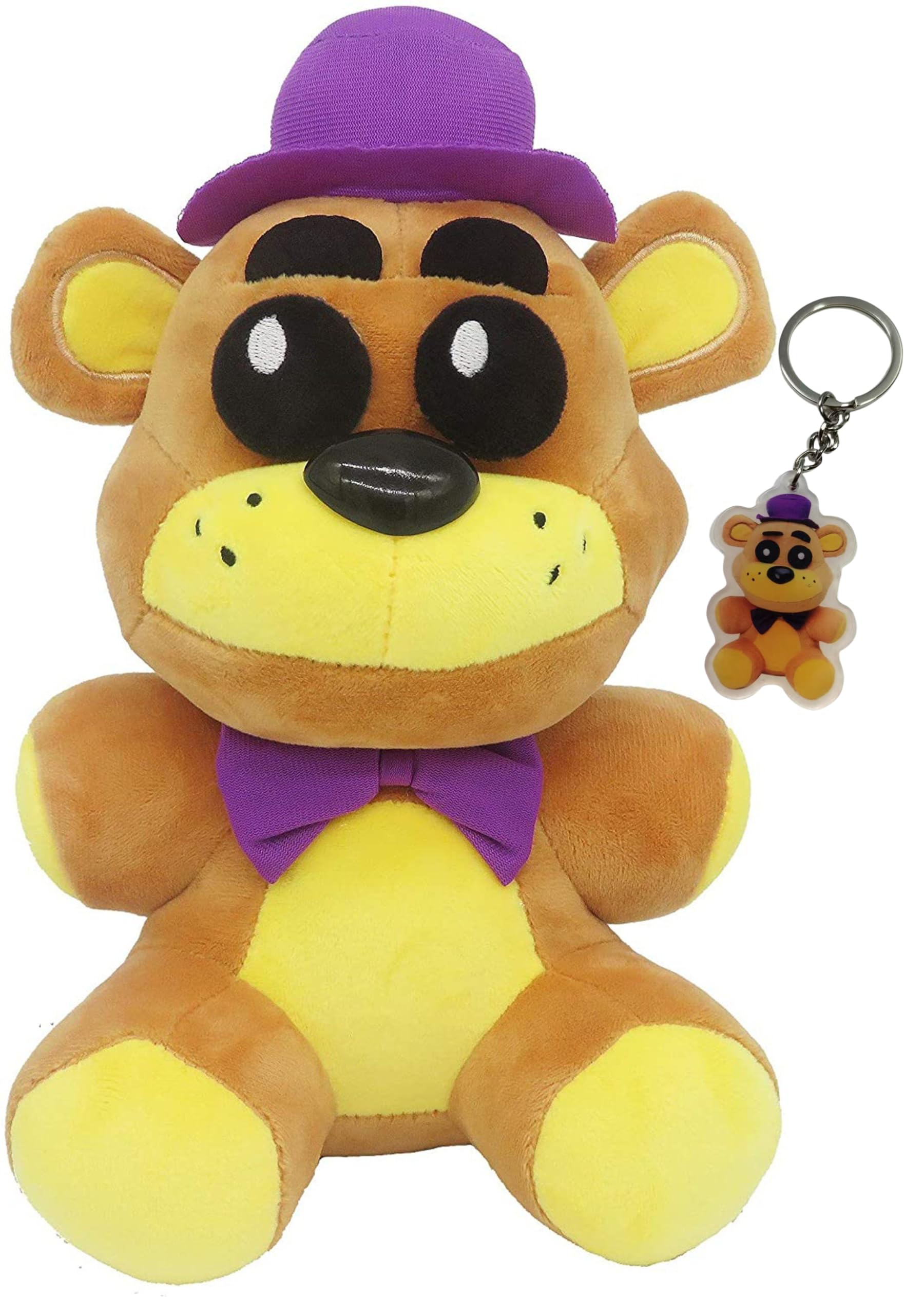 Algopix Similar Product 15 - DOGIACO Golden Freddy Purple Hat 7