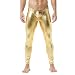Algopix Similar Product 14 - Mens Faux Leather Tight Pants Long