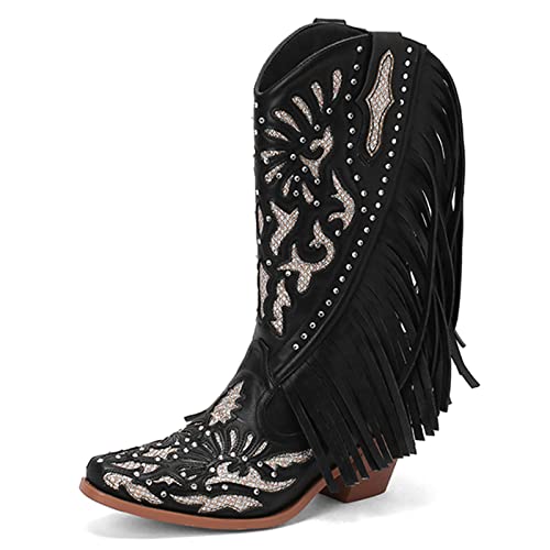 Algopix Similar Product 6 - GERULATA Womens Embroidered Tassel