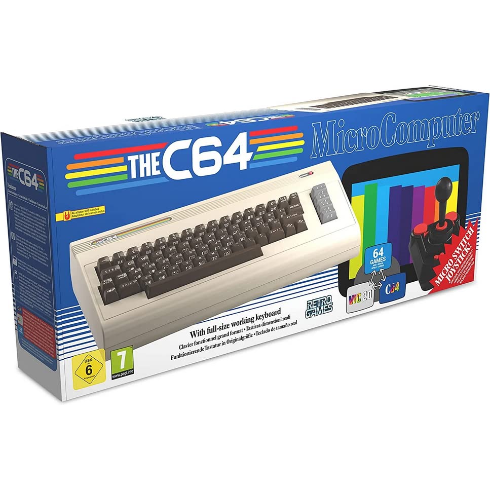 Algopix Similar Product 2 - The C64 Maxi Micro Console  Joystick
