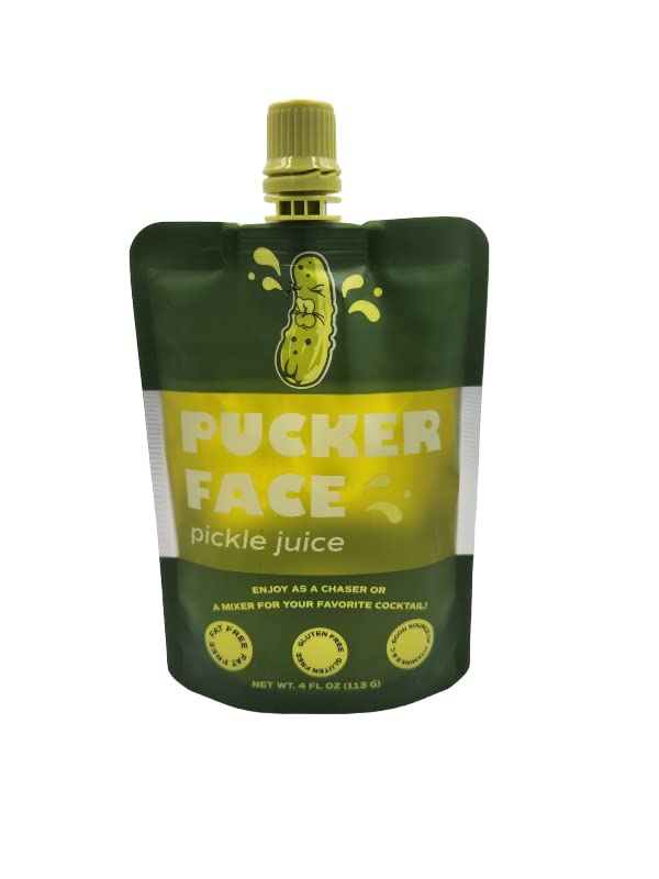 Algopix Similar Product 11 - Pucker Face Pickle Juice Original 10 CT