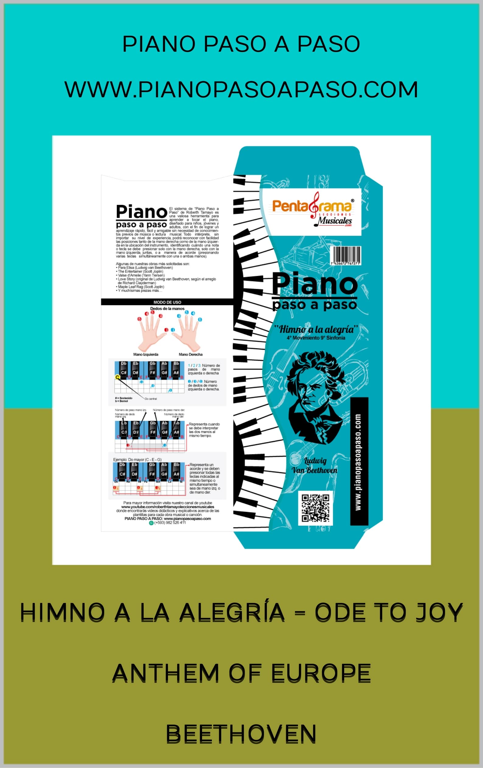 Algopix Similar Product 6 - HIMNO A LA ALEGRA  ODE TO JOY 