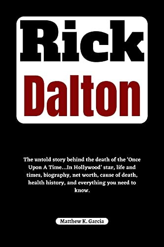 Algopix Similar Product 10 - Rick Dalton The untold story behind