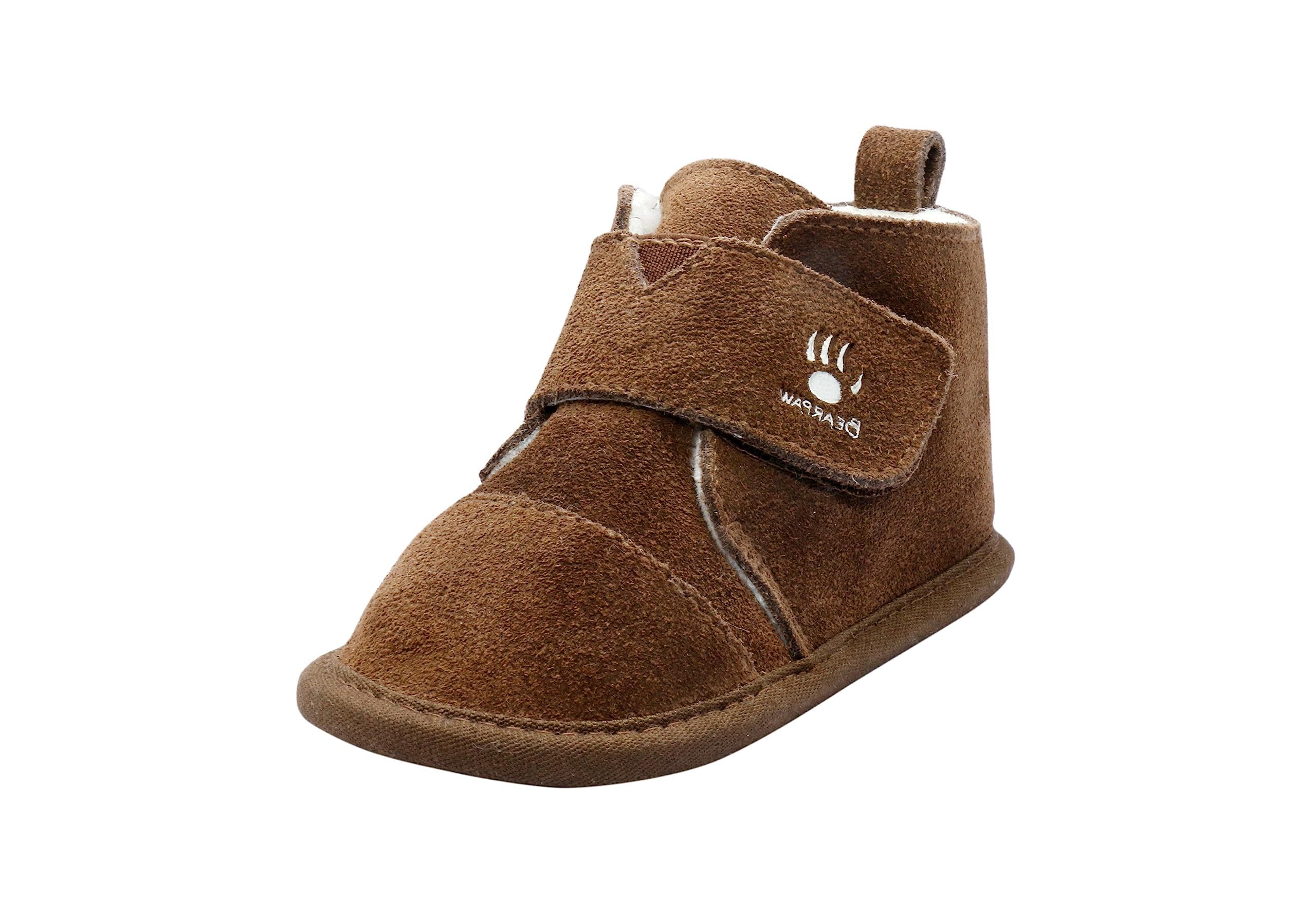 Algopix Similar Product 17 - BEARPAW Baby Michael Fur Lined Leather