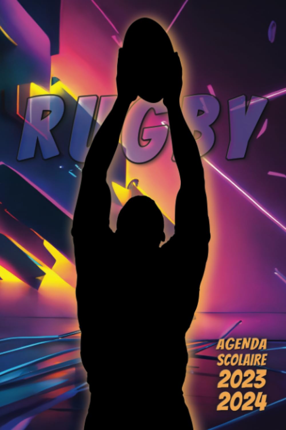 Algopix Similar Product 10 - Agenda scolaire 20232024 Rugby 