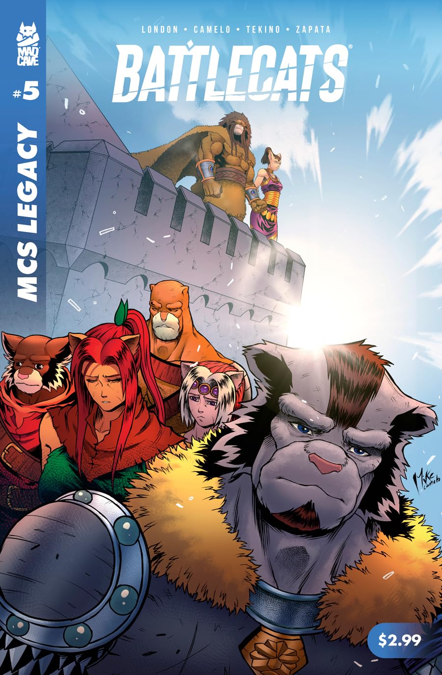 Algopix Similar Product 9 - Battlecats MCS Legacy Vol. 1 #5