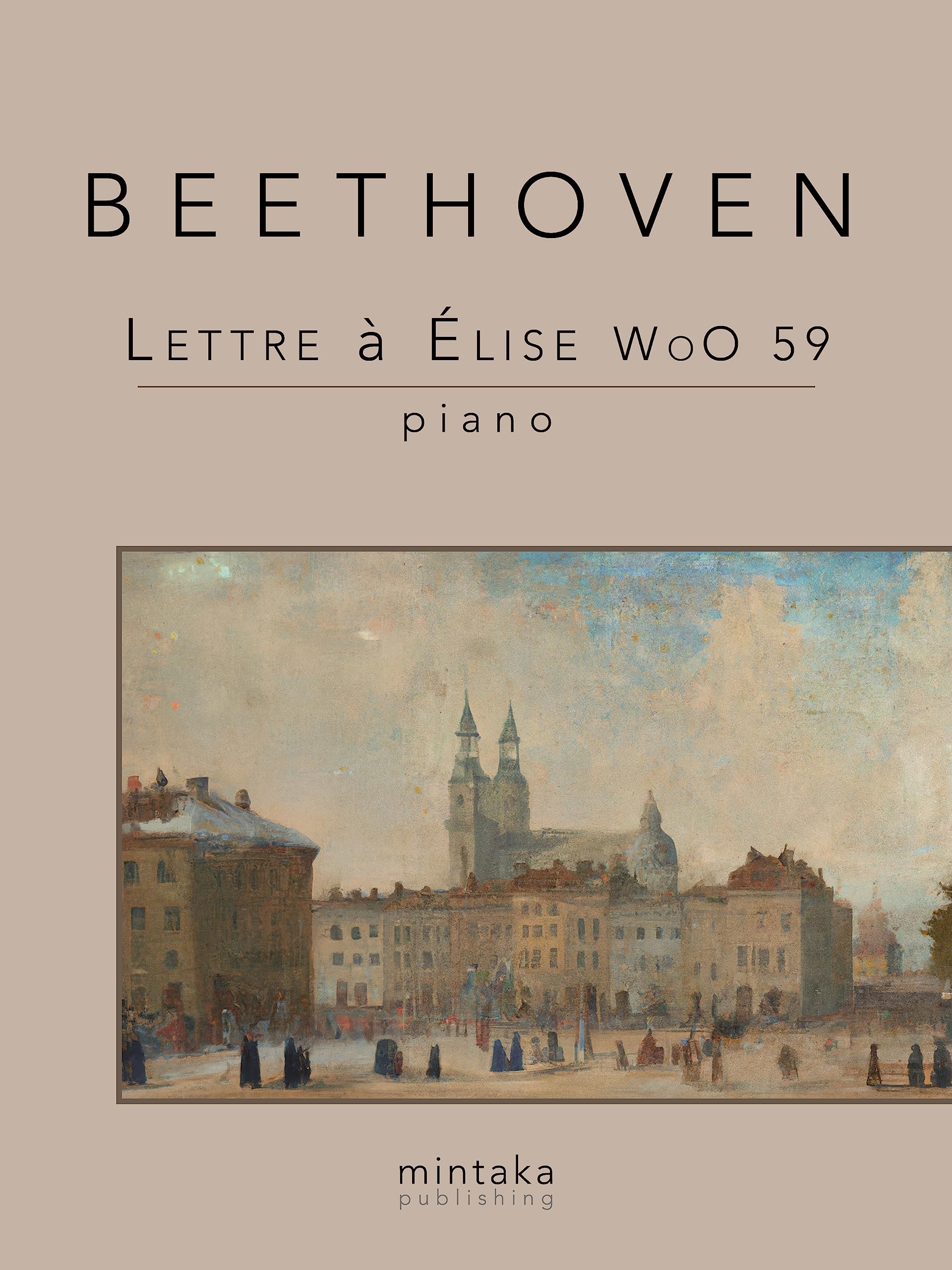 Algopix Similar Product 16 - Lettre  lise WoO 59 Piano French