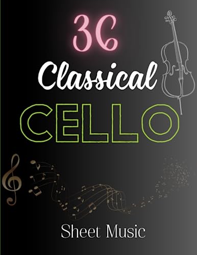Algopix Similar Product 4 - 36 Classical Cello Sheet Music 36