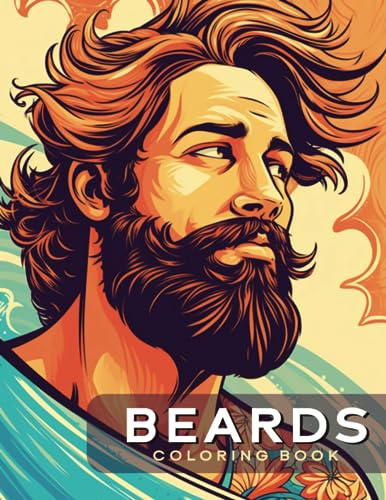 Algopix Similar Product 18 - Beards Coloring Book  Best of