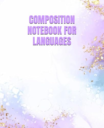 Algopix Similar Product 11 - COMPOSITION NOTEBOOK FOR LANGUAGES 120