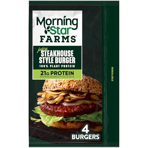 Algopix Similar Product 10 - MorningStar Farms Veggie Burger Vegan