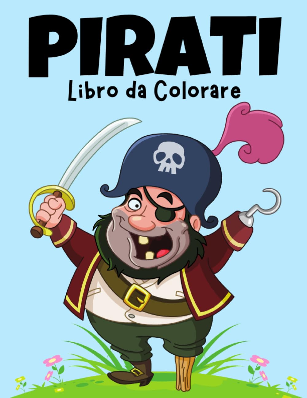 Algopix Similar Product 5 - Pirati Libro da colorare Italian