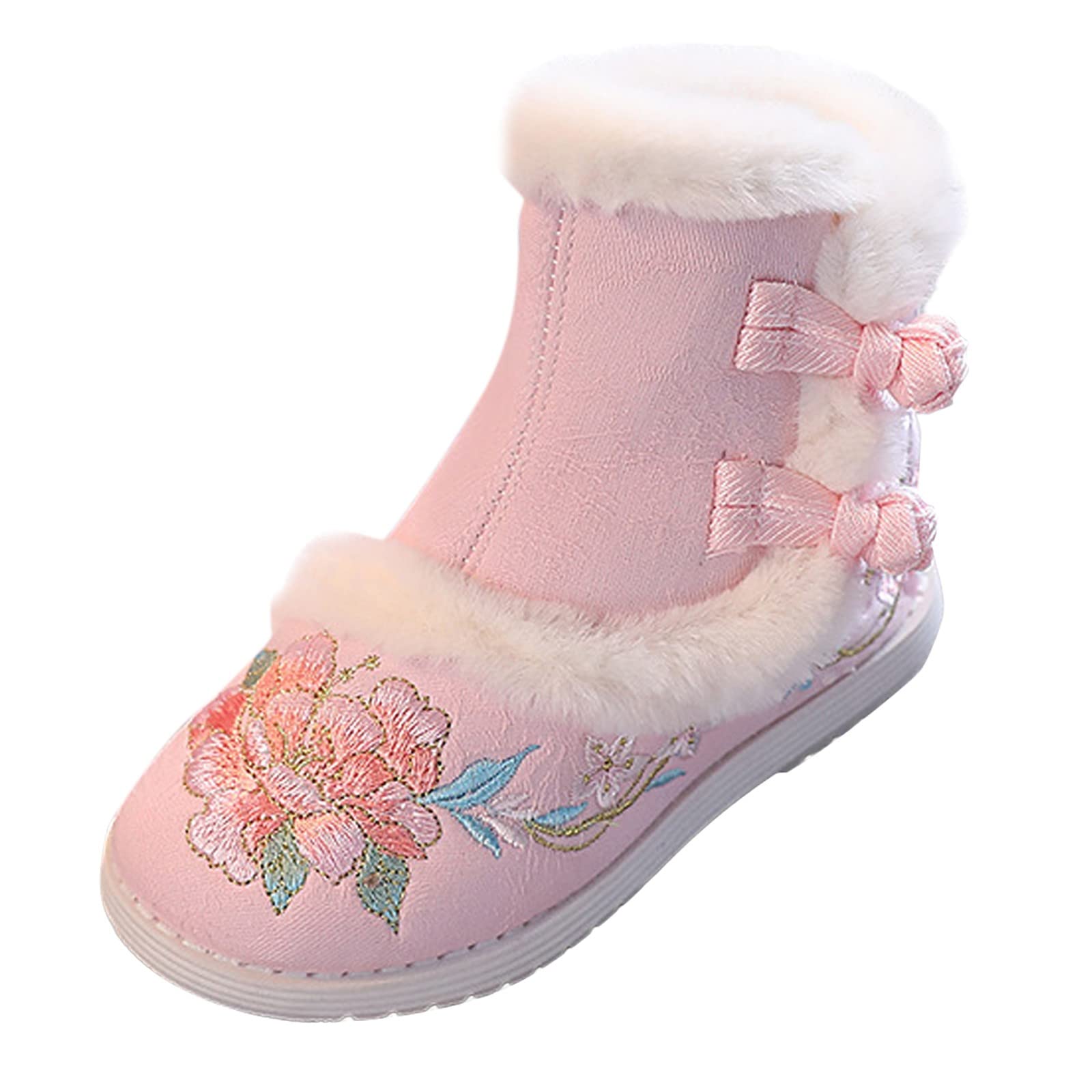 Algopix Similar Product 13 - Toddler Gilrs Cloth Shoes Short Boots