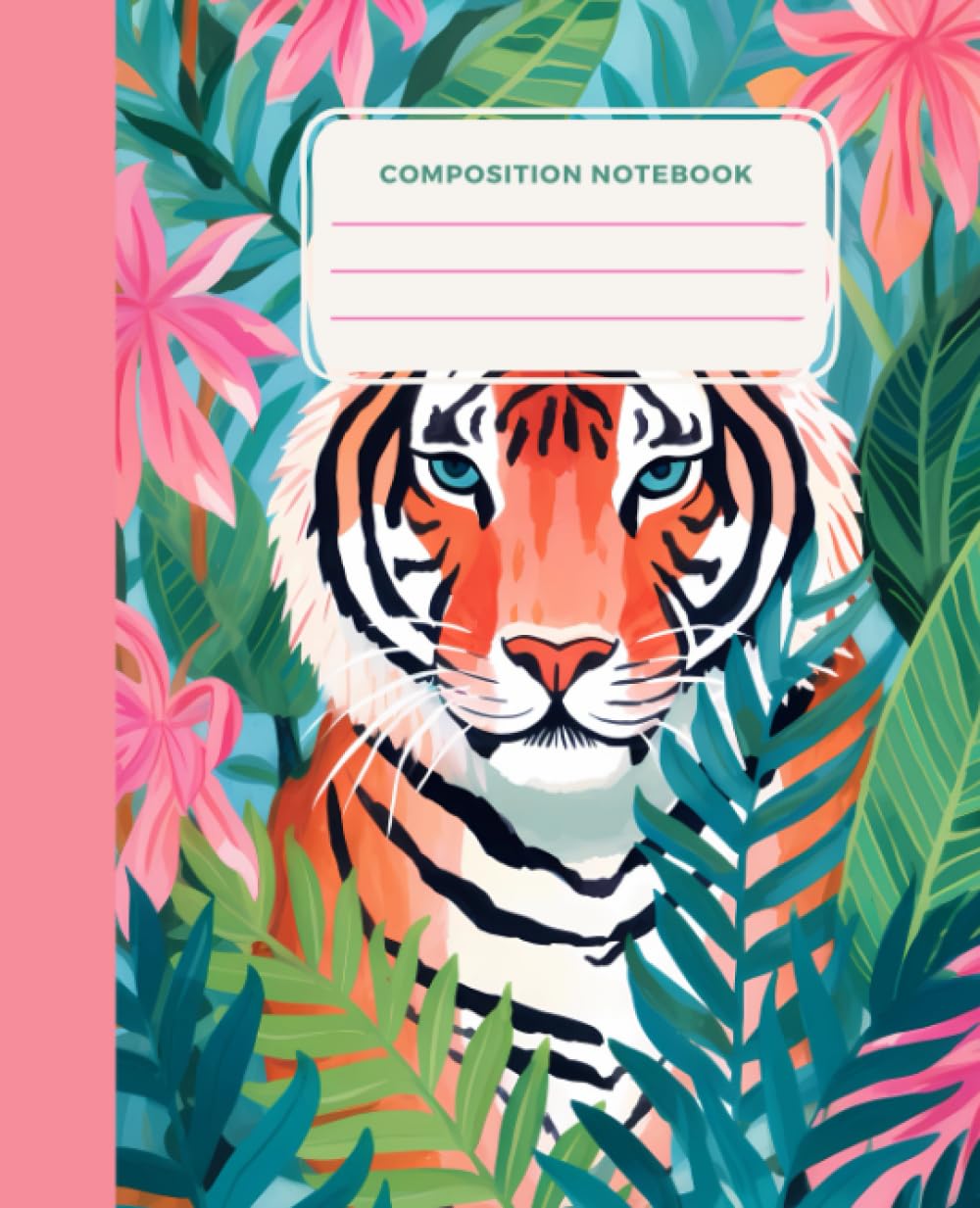 Algopix Similar Product 5 - Jungle Dreams Composition Notebook