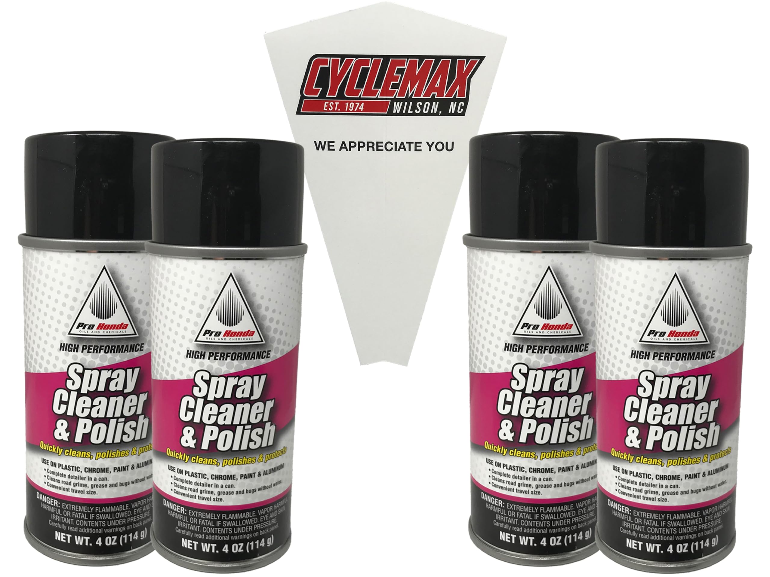 Algopix Similar Product 11 - CYCLEMAX Four Pack for Honda Pro Honda