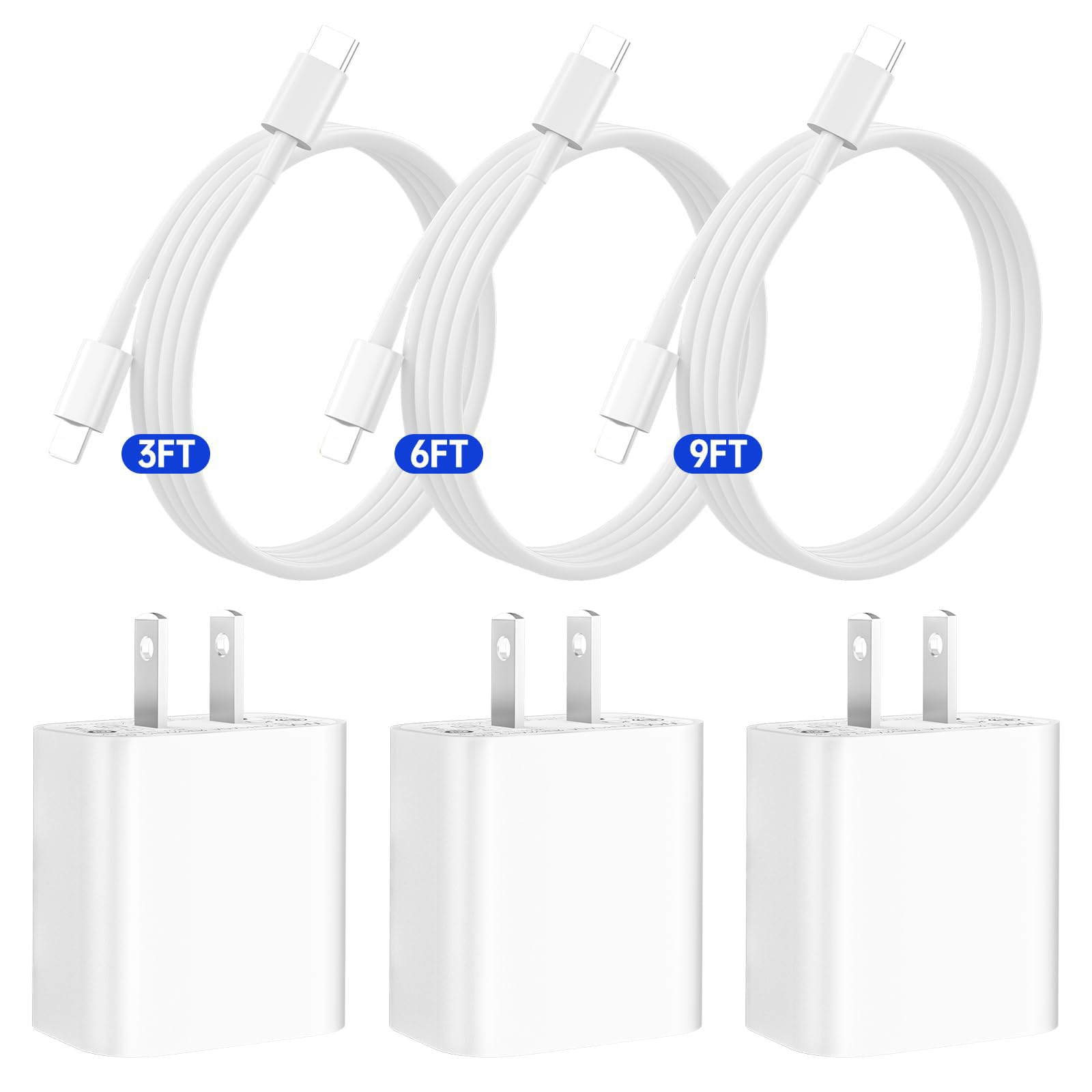 Algopix Similar Product 14 - for iPhone 14 Fast Charger MFi