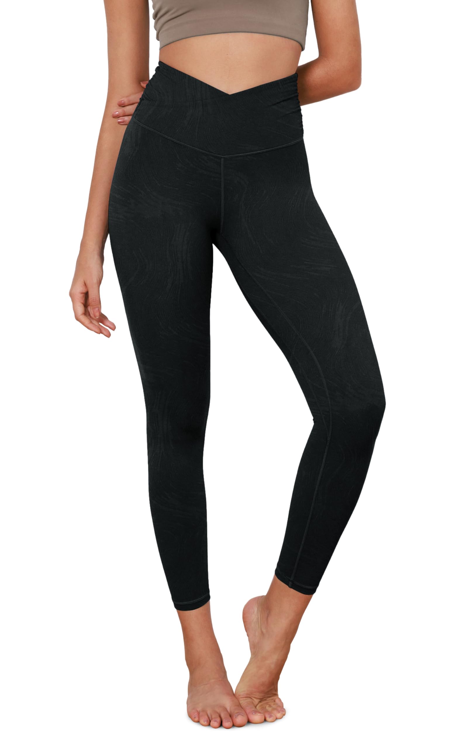 Algopix Similar Product 2 - ODODOS Womens Cross Waist 78 Yoga