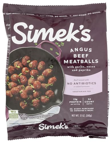 Algopix Similar Product 6 - Simek's Original Beef Meatballs, 12 OZ