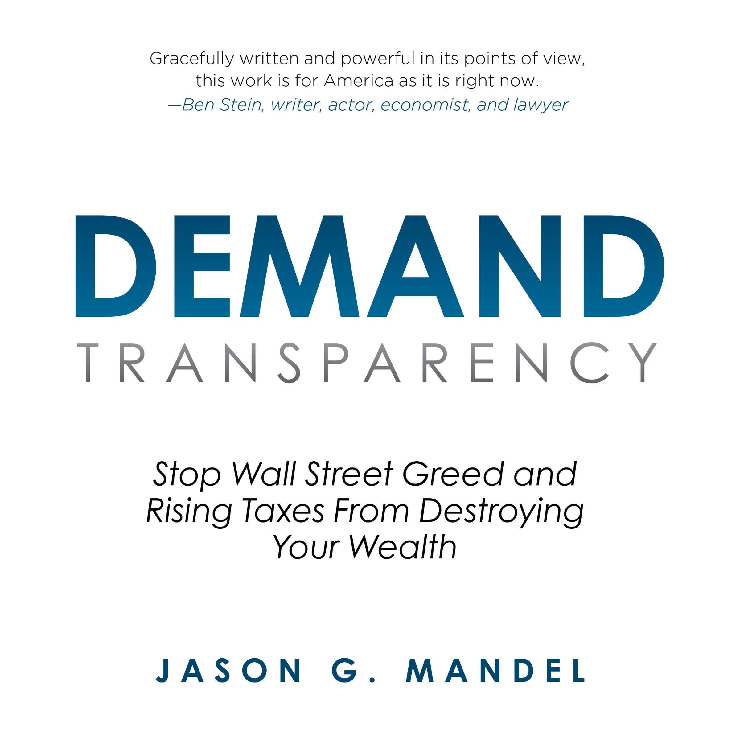 Algopix Similar Product 15 - Demand Transparency Stop Wall Street
