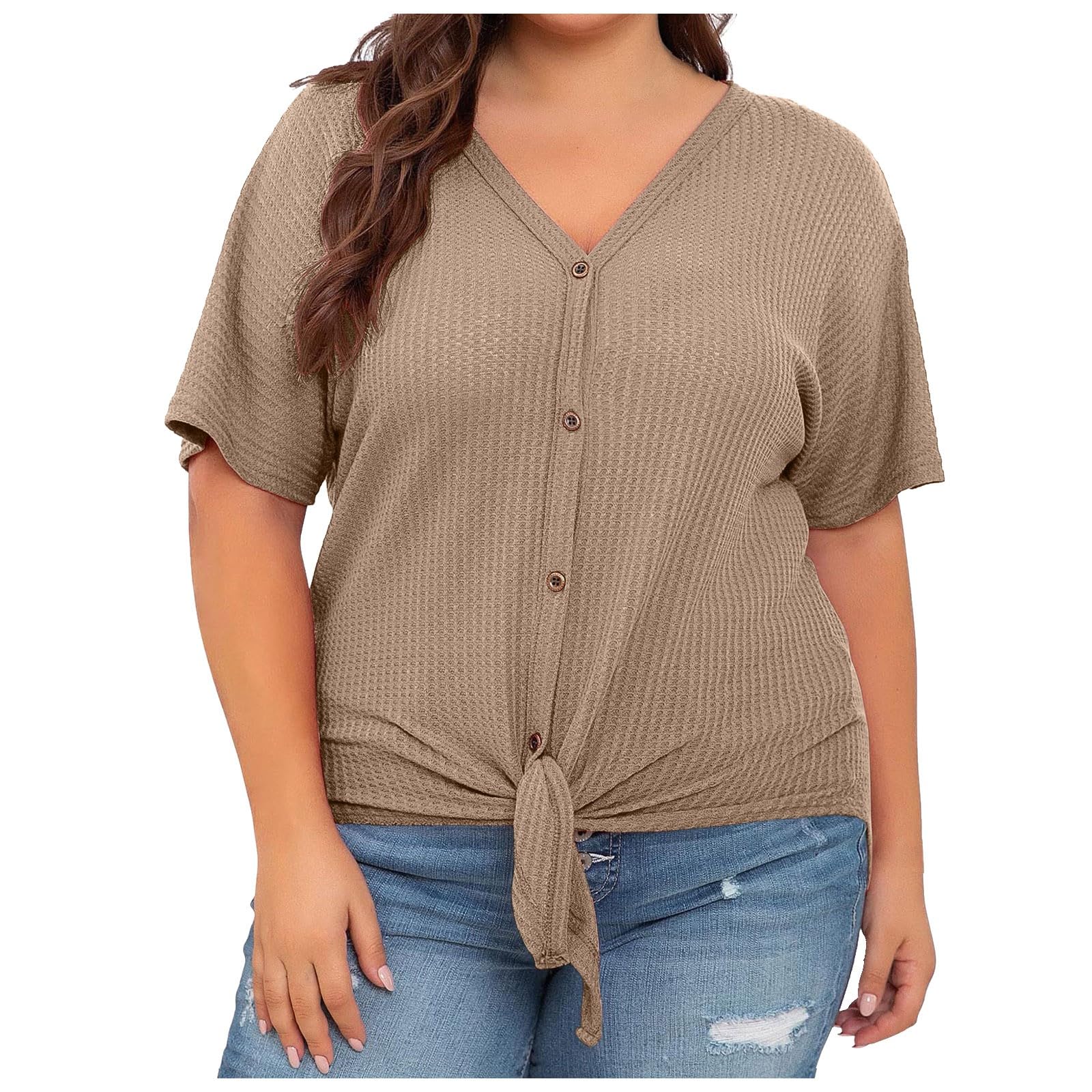 Algopix Similar Product 6 - WMQPNNS Short Sleeve Crop Tops for