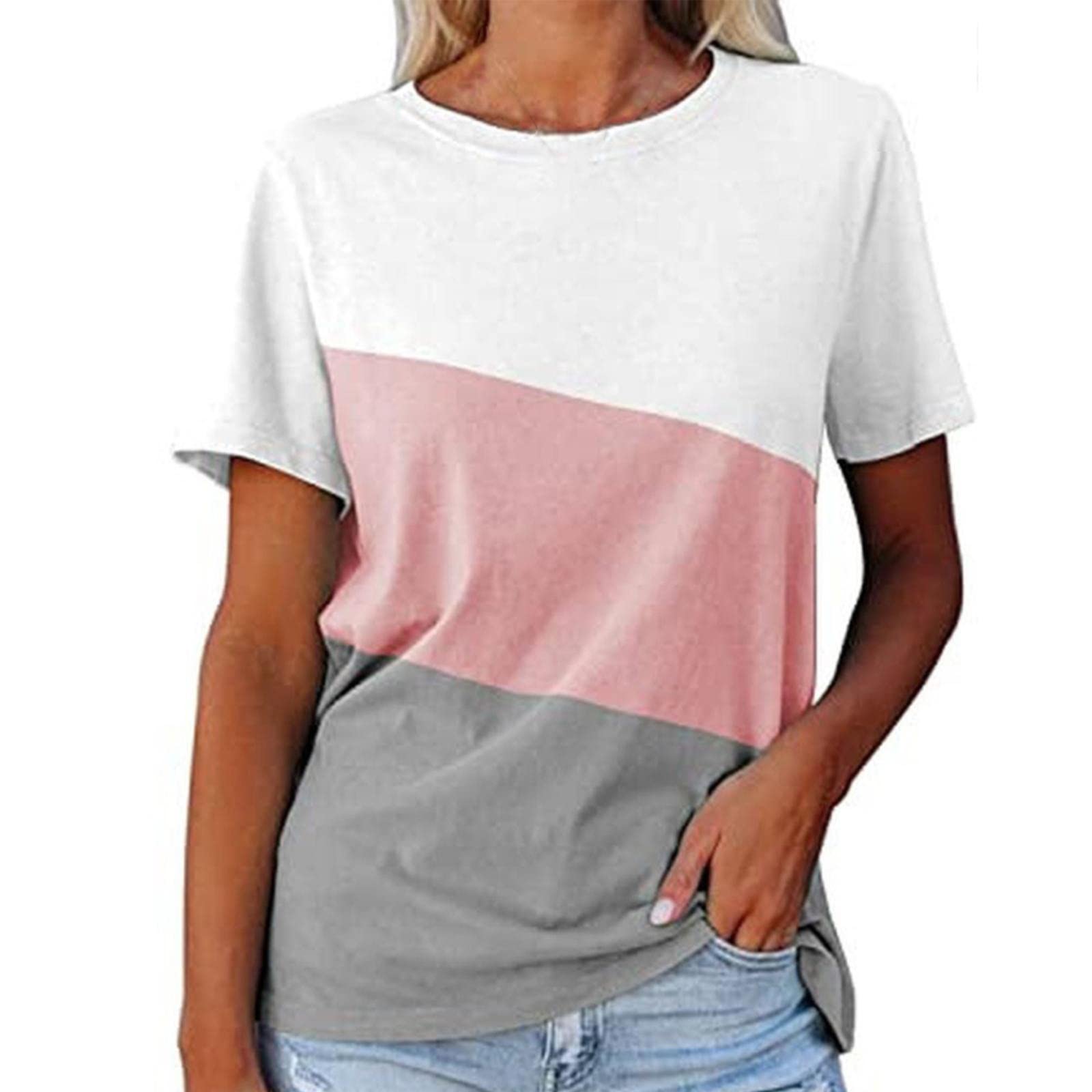 Algopix Similar Product 5 - WMQPNNS Women Chiffon Tops Cobalt Blue