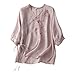 Algopix Similar Product 5 - Bokeley Womens Cotton Linen Button