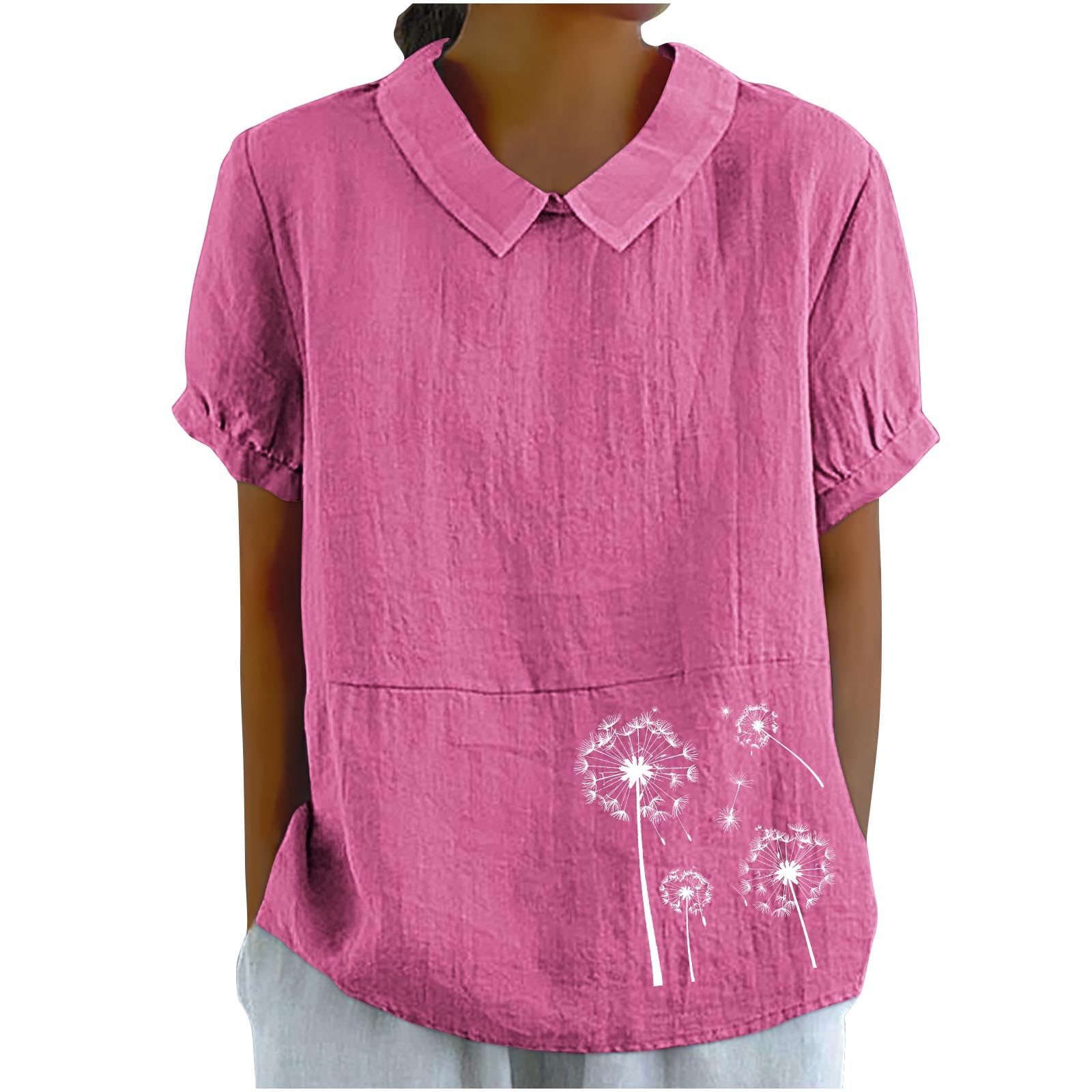 Algopix Similar Product 12 - Today 2024 Womens Summer Cotton Linen