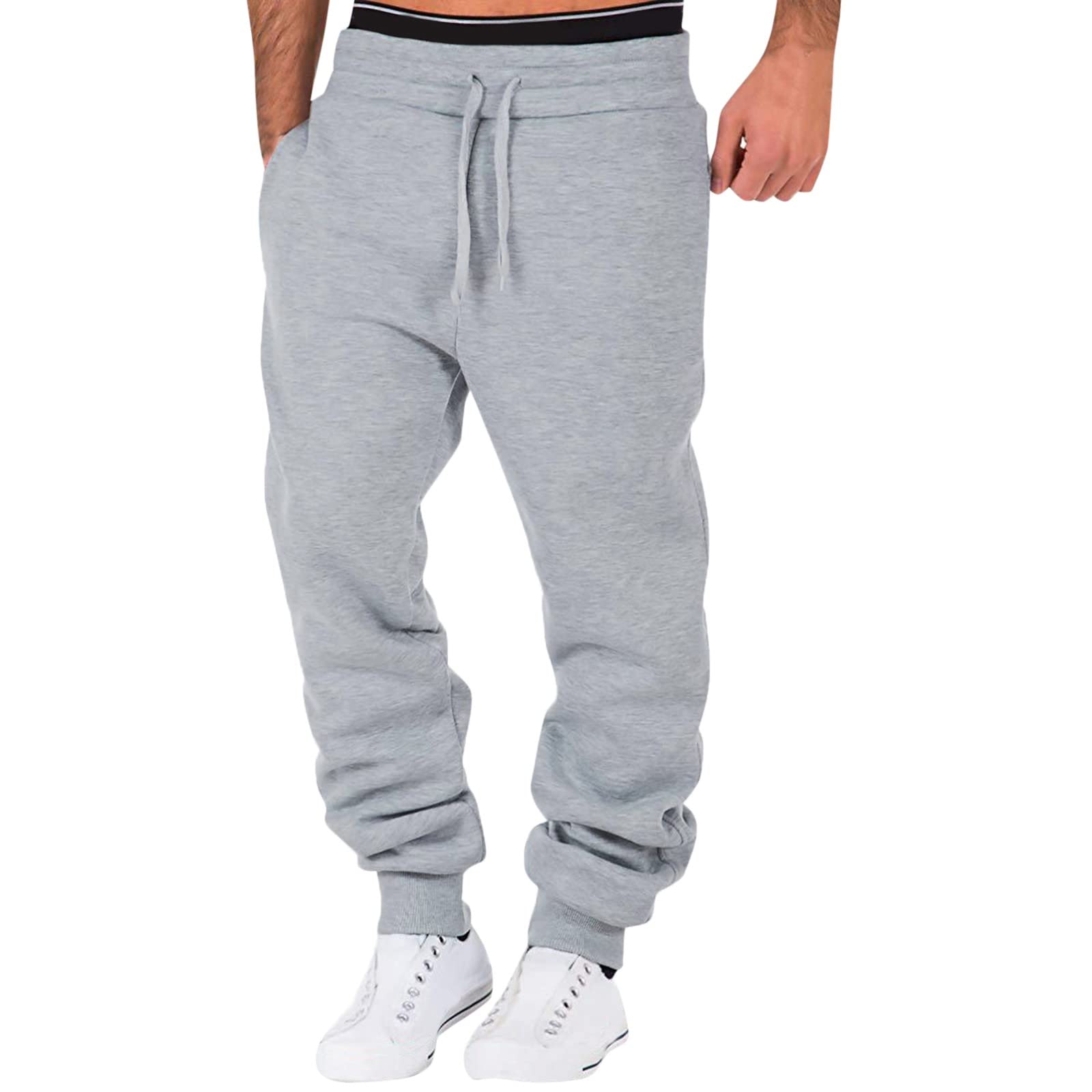 Algopix Similar Product 12 - Men Sweatpants Fleece Sweatpants for
