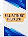 Algopix Similar Product 10 - Bill Tracker Notebook Monthly Bill