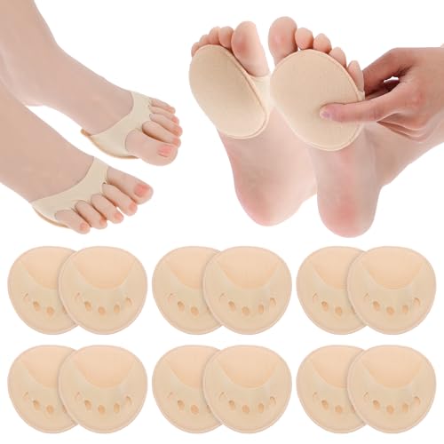 Algopix Similar Product 10 - Wanmu 6 Pairs Womens Toe Cover with