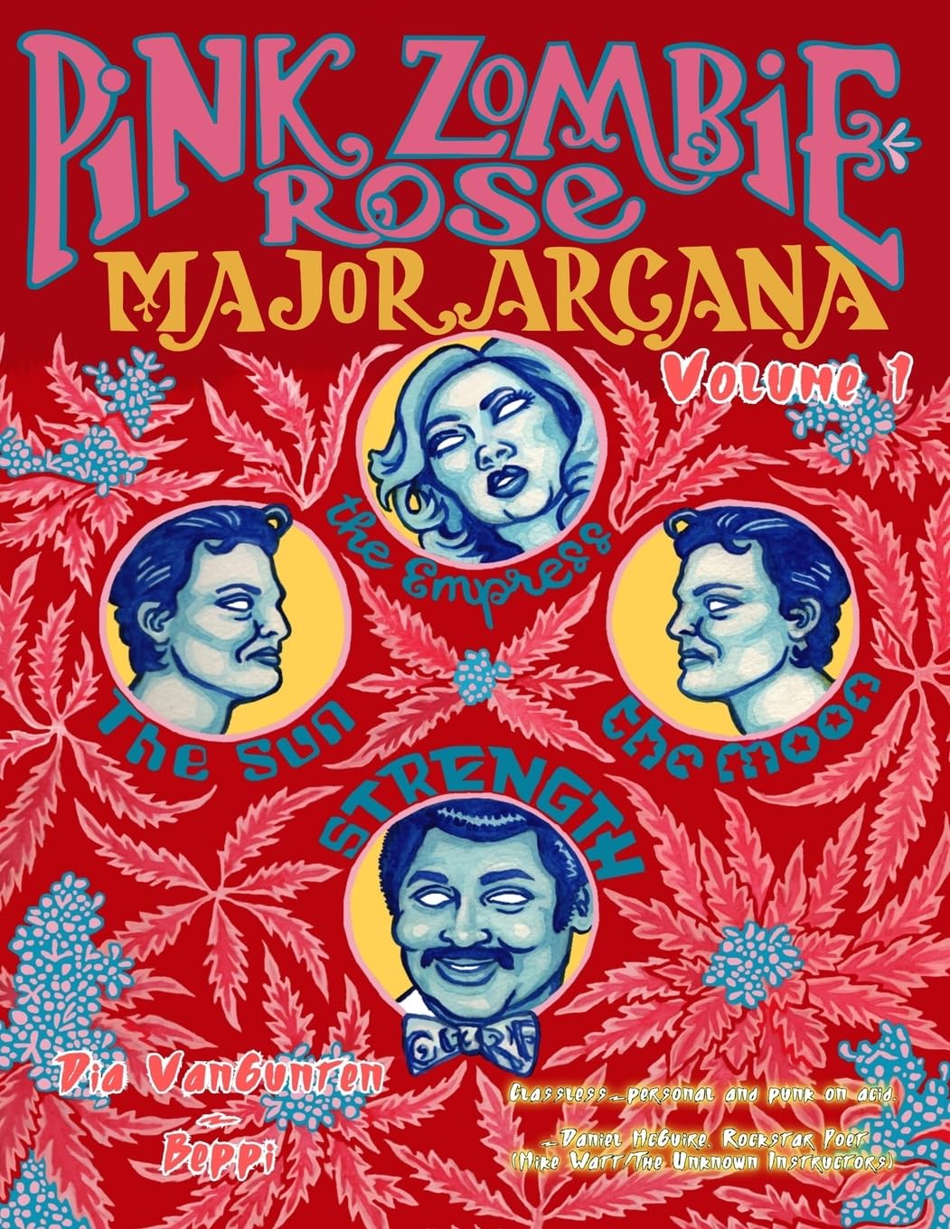 Algopix Similar Product 9 - Pink Zombie Rose: Major Arcana