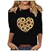 Algopix Similar Product 17 - Womens Tops Sunflower Shirt 34 Length