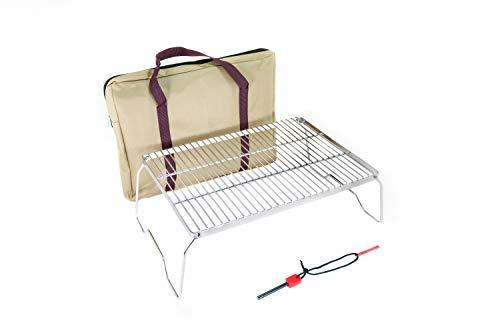 Algopix Similar Product 19 - Thanson Foldable Campfire Grill Made of