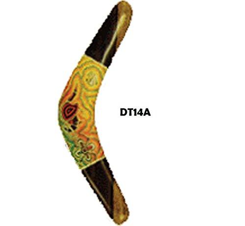 Algopix Similar Product 4 - 14" Aboriginal Hand Painted Boomerang