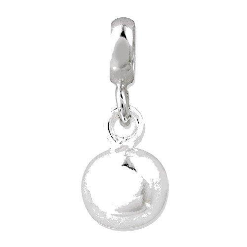 Algopix Similar Product 1 - Sterling Silver Small Polished Bead