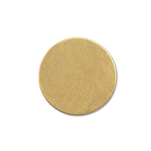 Algopix Similar Product 12 - 24 Brass Metal Stamping Blanks Circle