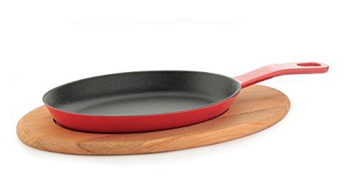 Algopix Similar Product 2 - Dexart Enameled Cast Iron Fajita Pan